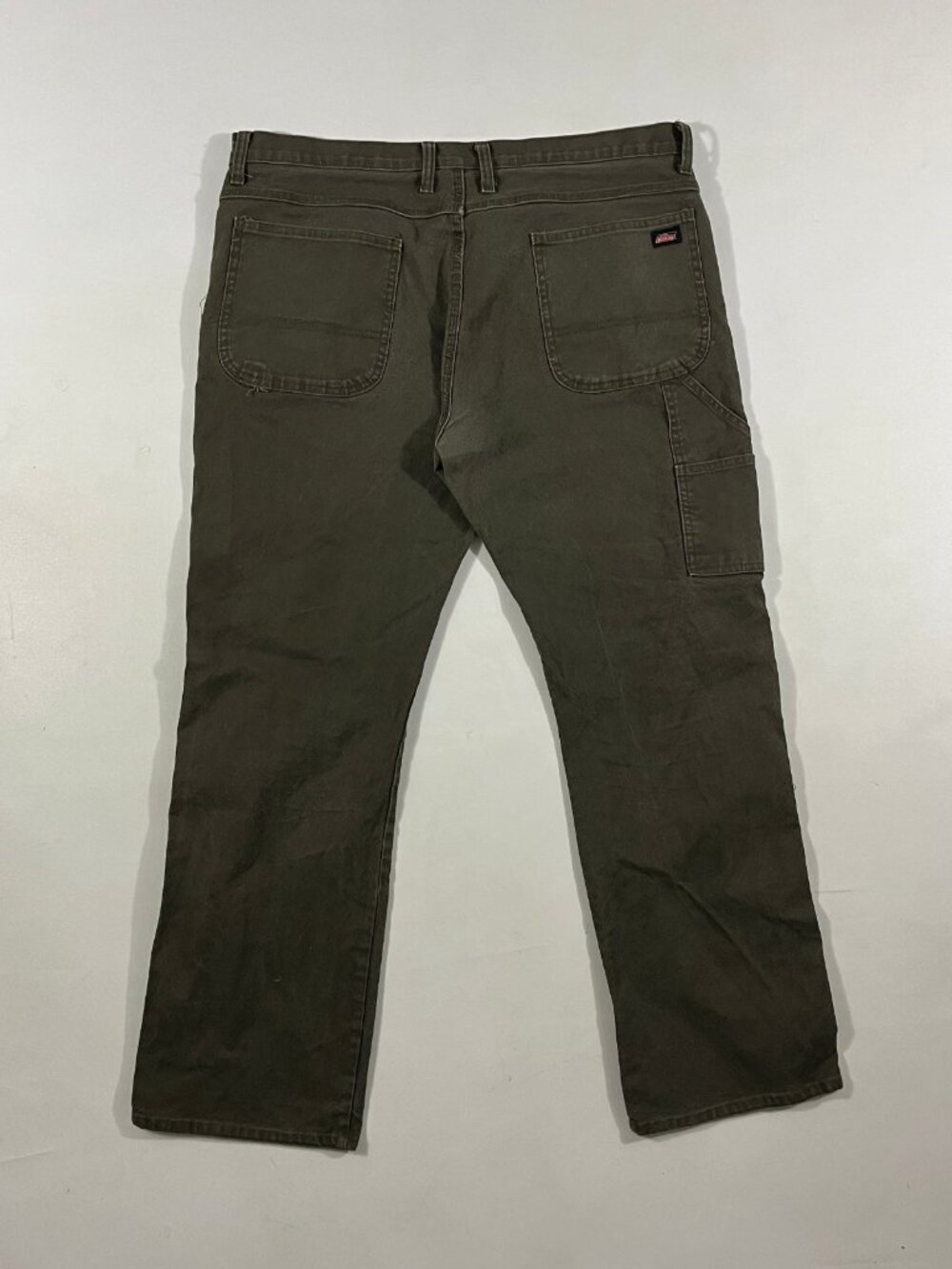 Dickies Olive Green Carpenter Work Pants 38 x 32